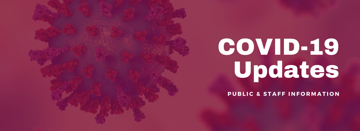 With the likely continued spread of the COVID-19 coronavirus, we understand that people may be feeling anxious about the safety of our public services; we take this very seriously. Some of our programs and services may experience temporary or prolonged closures, get the latest updates here. 
